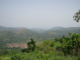 02 Le Ghana Vu Depuis Les Collines De Kloto Au Togo